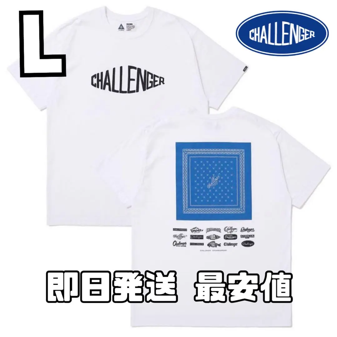 CHALLENGER 15th POP-UP限定Tシャツ バンダナL