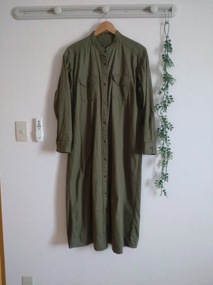 Thumbnail of Worn a few times (M) AMERICAN HOLIC Twill A-line Dress with W Pockets