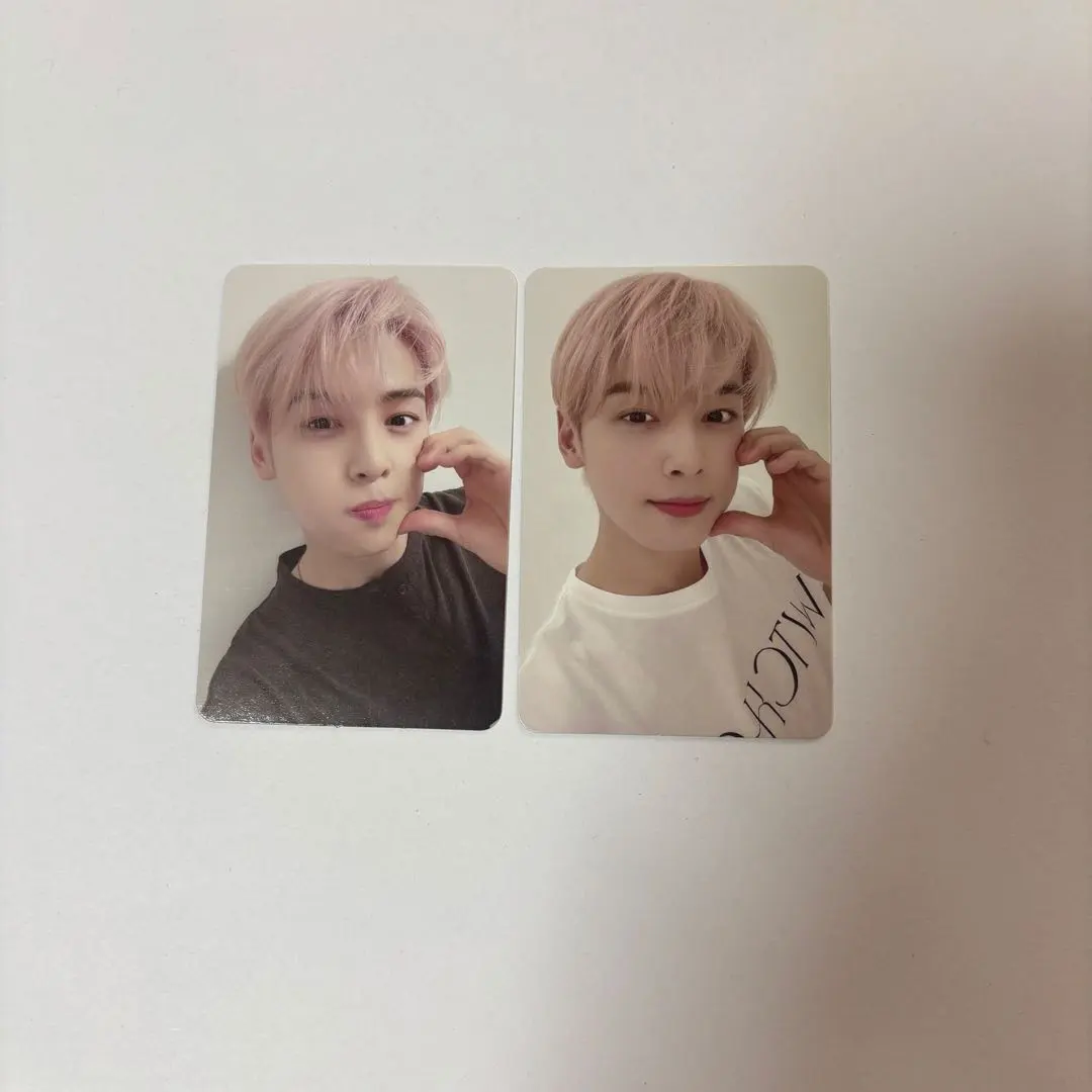 Thumbnail of ASTRO Cha Eun-woo trading card Pink Hair set