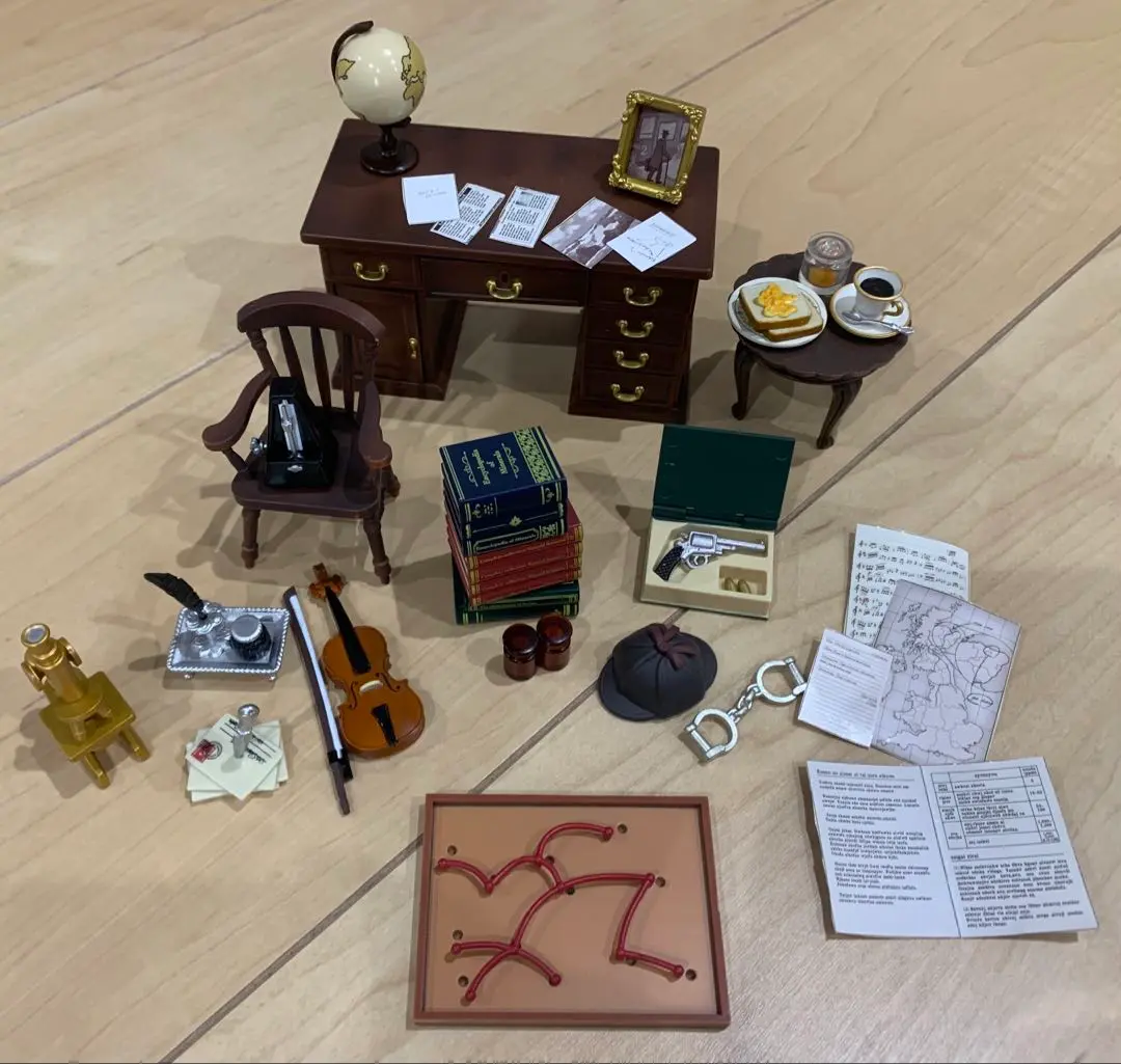 リーメント 名探偵の部屋　新品未開封　オトナ買いBOX ミニチュア リーメント ぷちサンプルシリーズ 名探偵の部屋 コンプリートBOX