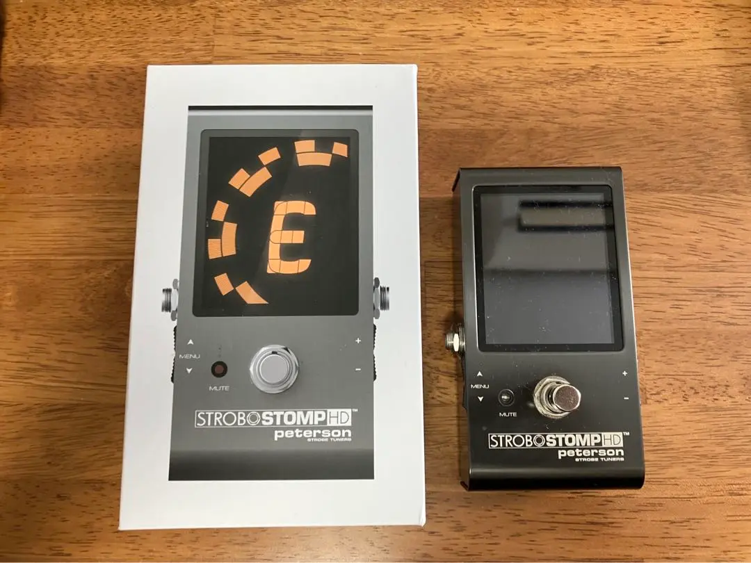 Peterson STROBO STOMP HD ストロボチューナー　美品中古 Peterson Strobo Stomp mini ストロボ ペダルチューナー