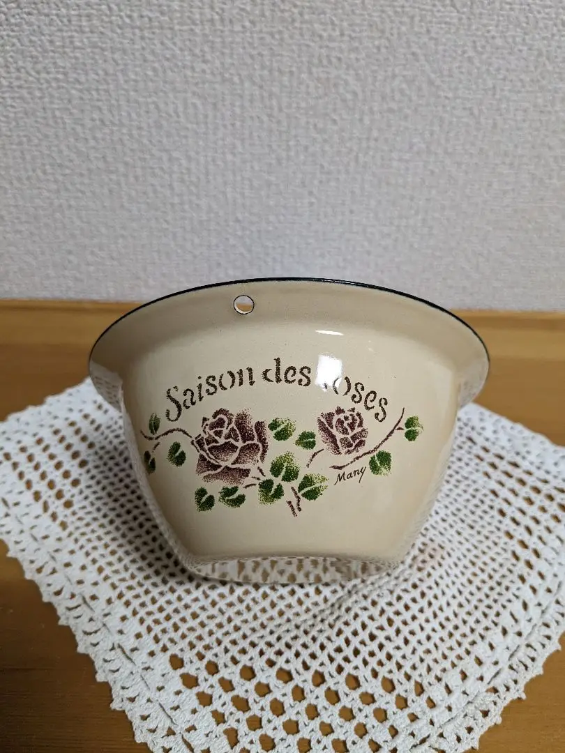 ♡マニーローズ♡壁掛けプランター ♡陶器製♡廃盤品♡ 2025年最新】マニー フラワー・ガーデニングの人気アイテム