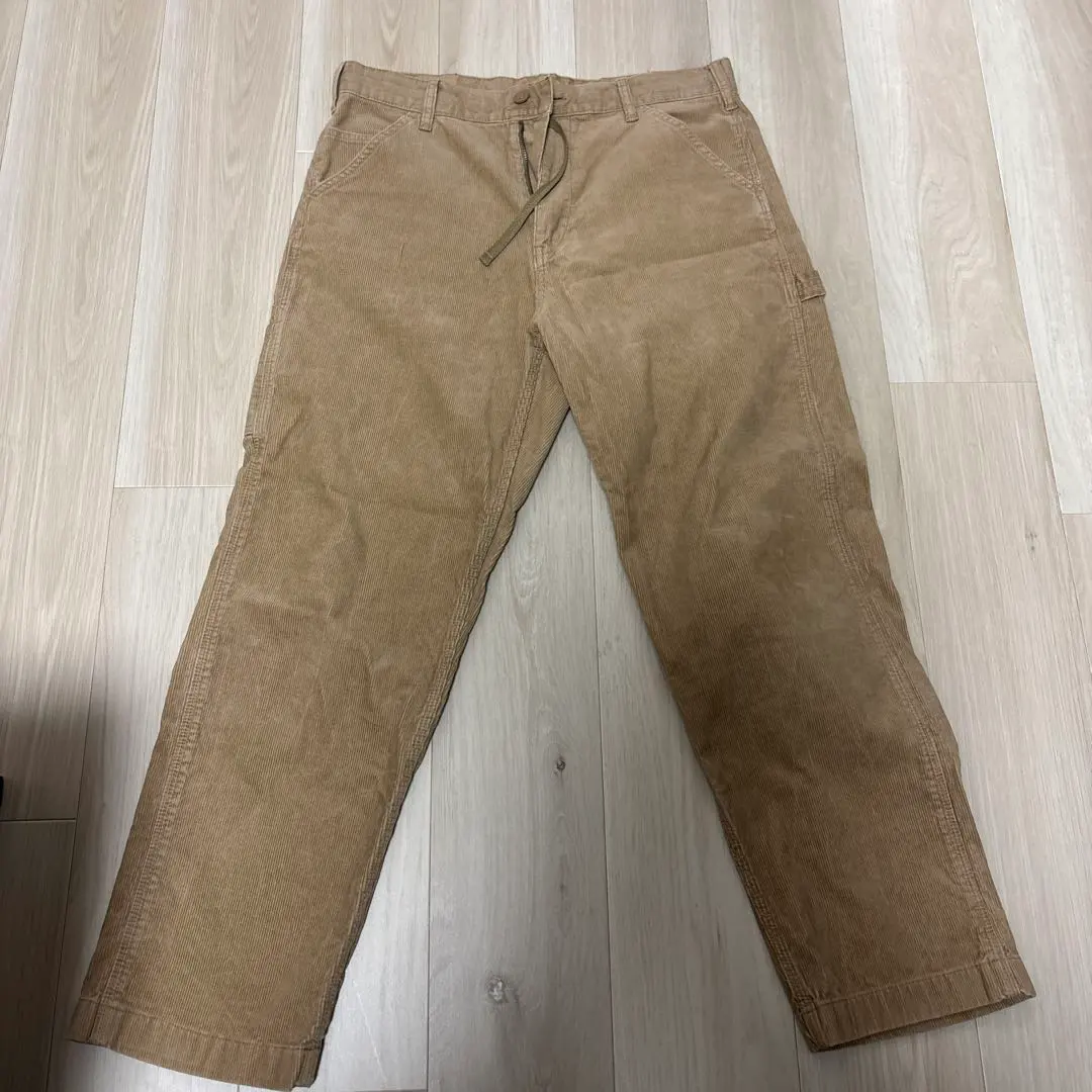 Thumbnail of Beige corduroy pants