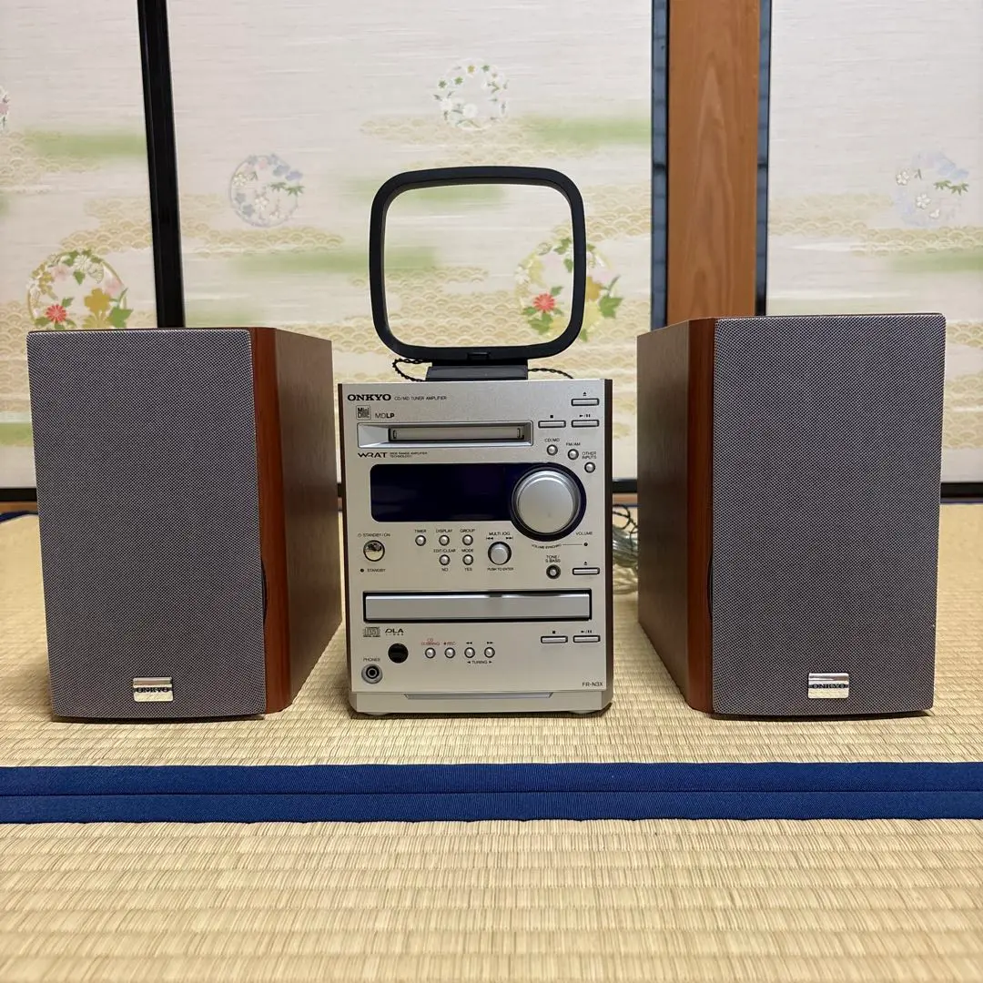 ONKYO FR-N3X CD MD ミニコンポ スピーカーD-N3X Amazon.co.jp: ONKYO オンキヨー(オンキョー) X-N3X(S