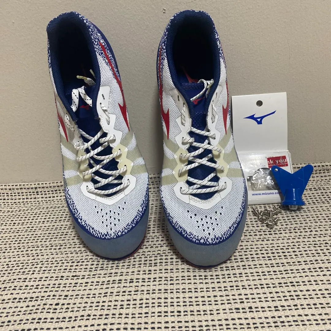 美津濃 GEO SPURT 10 田徑釘鞋 短跑 27cm 接近新品 的縮圖