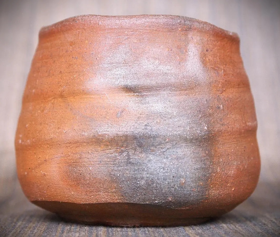 作家物・備前焼中村真作花入(未使用品) 作家物・備前焼中村真作花入(未使用品)