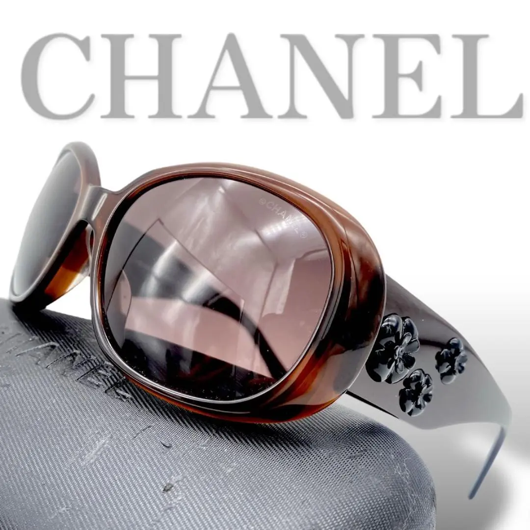 4AAM029 CHANEL 5113 A カメリア サングラス 1068 8H 4AAM029 CHANEL 5113 A カメリア サングラス 1068 8H