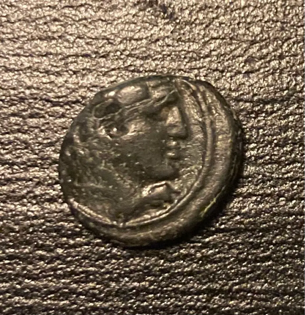 【生前発行】古代ギリシャ　アレクサンドロス大王　ドラクマ銀貨/ローマ　デナリウス 生前発行】古代ギリシャ アレクサンドロス大王 ドラクマ銀貨