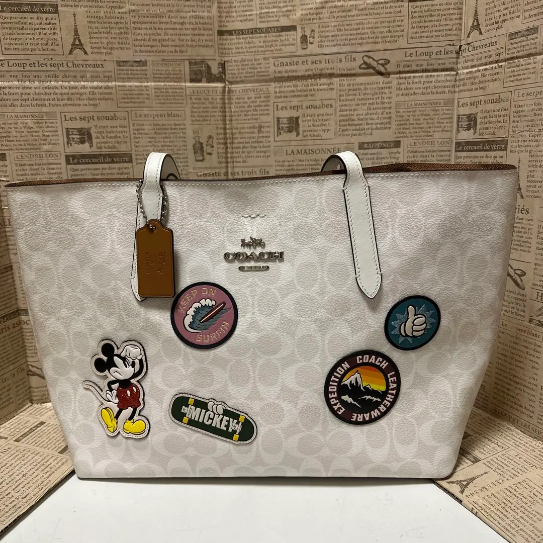 Thumbnail of 【Excellent Condition】Coach COACH Tote Bag Mickey Mouse