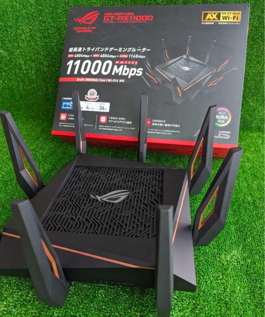 ASUS - ASUS GT-AX11000 中古　美品 中古】〔展示品〕 ROG Rapture GT-AX11000 Pro [2133048841576