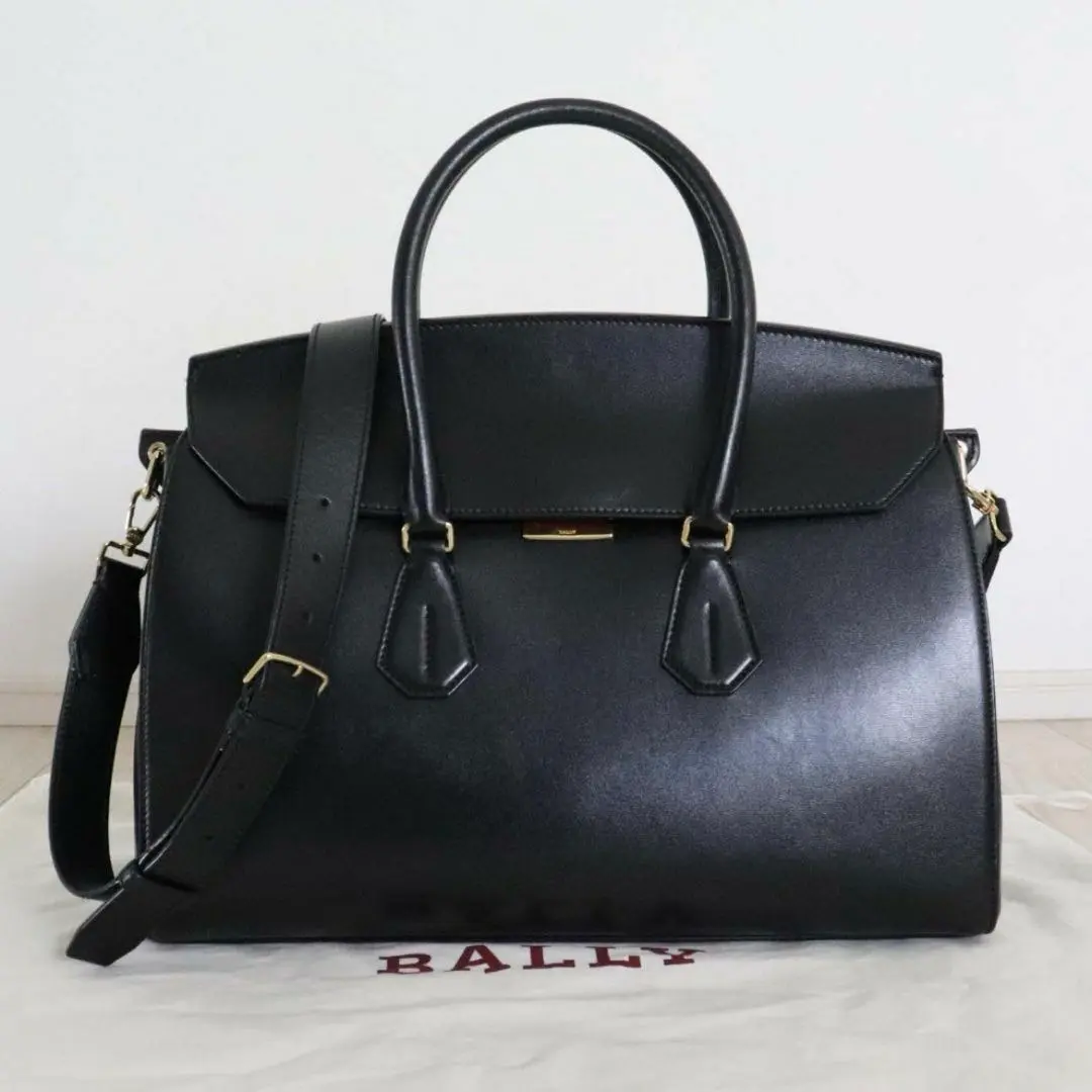 極美品！BALLY SOMMET ソメット ミディアム ハンドバッグ ブラック 2025年最新】bally ソメットの人気アイテム - メルカリ