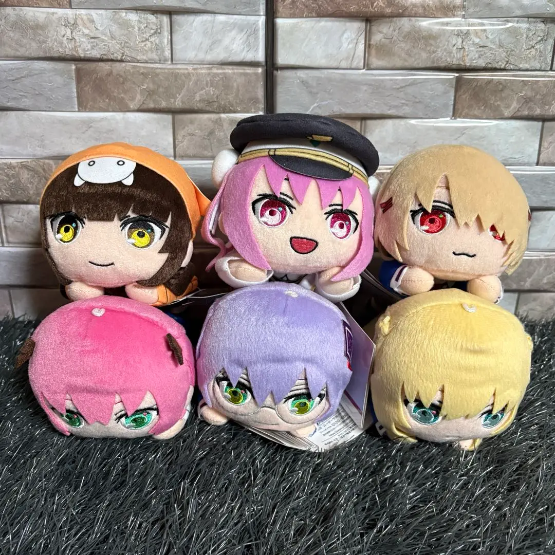 ヘブバン　寝そべりぬいぐるみ　31A 6体セット ヘブバン】第31A部隊の3人が可愛らしい寝そべりぬいぐるみで登場
