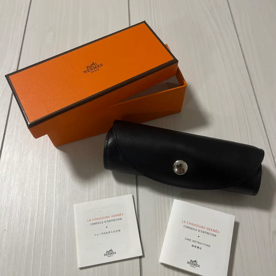 【値下げ致しました♪】HERMES　エルメス　シューズポリッシャー　靴磨き 値下げ致しました♪】HERMES エルメス シューズポリッシャー 靴磨き