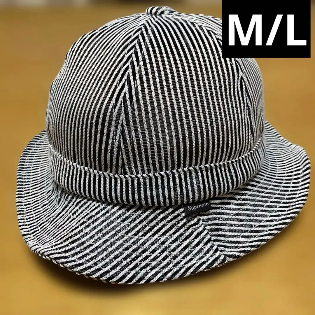 Supreme mesh Bell hat M/L トープ メッシュ ベルハット 2025年最新】SUPREME STRIPE mesh bellの人気アイテム - メルカリ