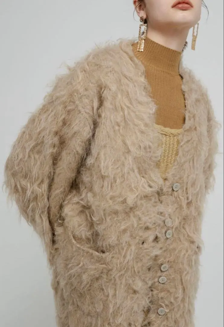 2025年最新】shaggy knit cardigan eaphiの人気アイテム - メルカリ