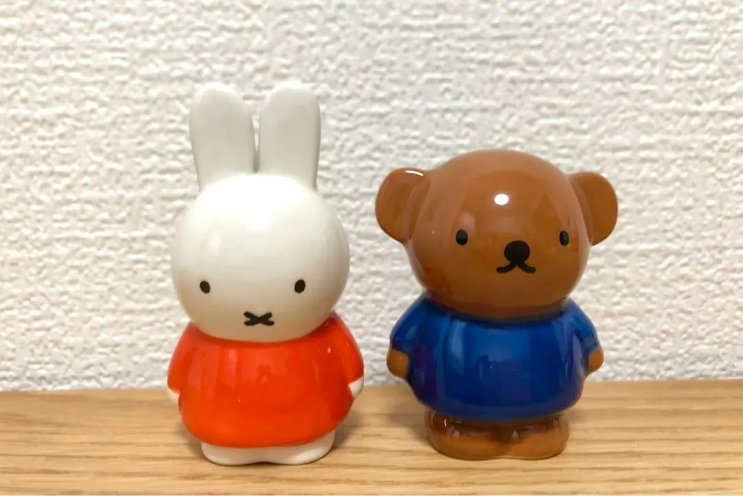 ミッフィー　メラニー　塩　こしょう　ソルト マスコット付き ソルトケース 塩 こしょう ケース 塩コショウ