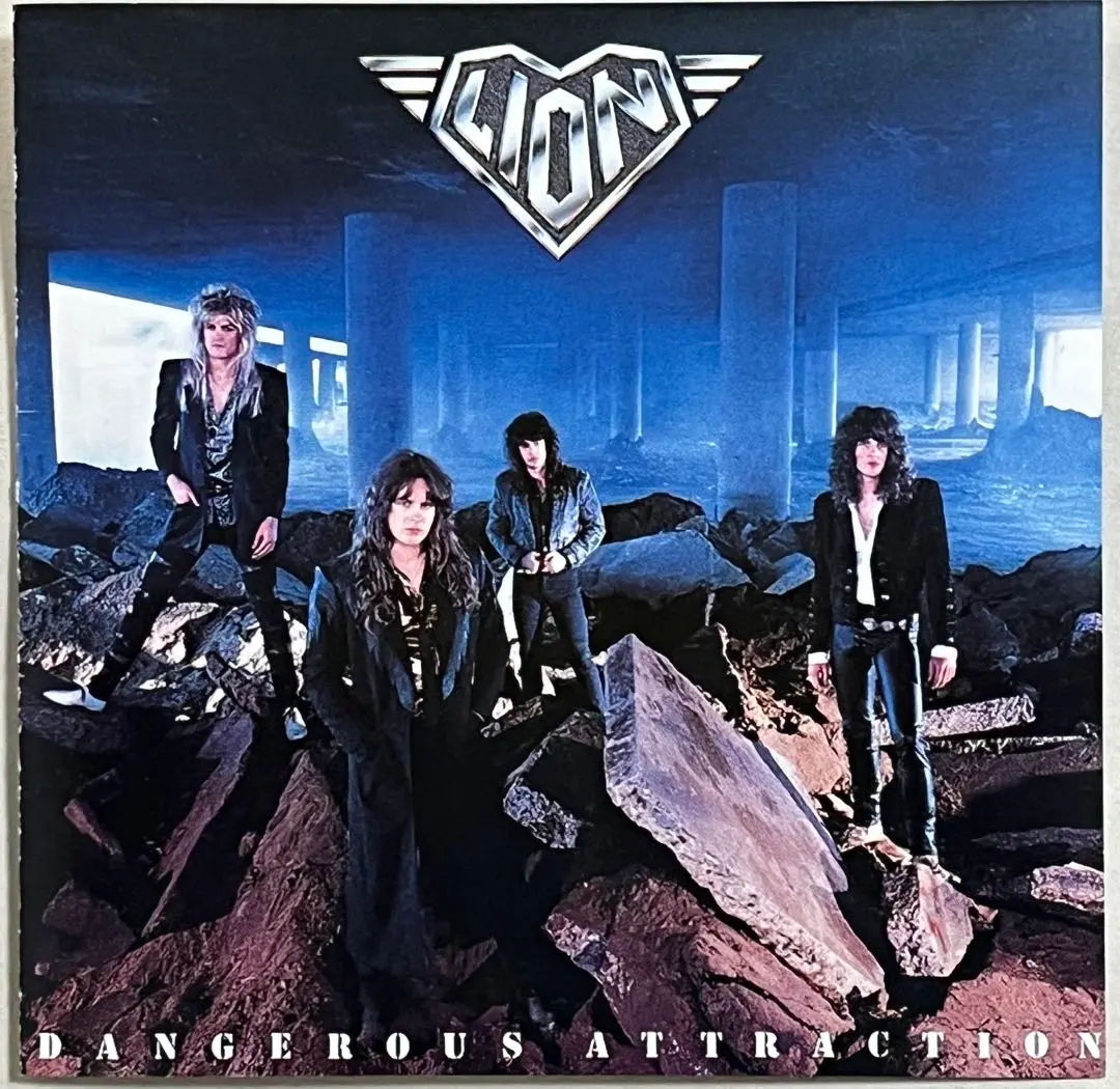 【帯付き超新品】　LION ライオン　デンジャラス・アトラクション　LP Yahoo!オークション -「lion dangerous attraction」(レコード