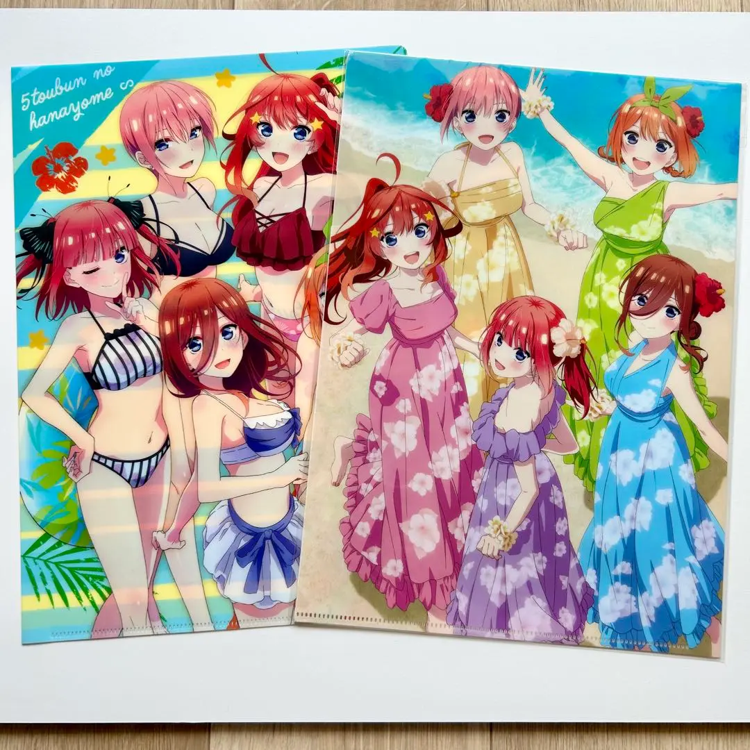 Amazon.co.jp: 五等分の花嫁 コミケ102 水着 クリアファイル