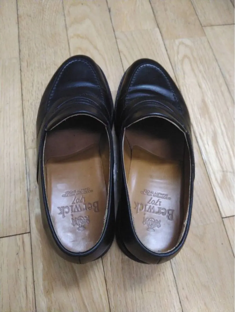 b*ン様 【美品】Berwick バーウィック メンズローファー　4407BCV Berwick1707 | コインローファー | 4407BCVIBK – バーウィック