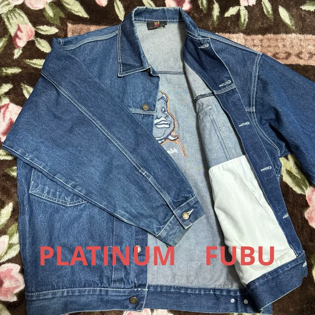 2025年最新】PLATINUM FUBU メンズ Gジャン・デニムジャケットの