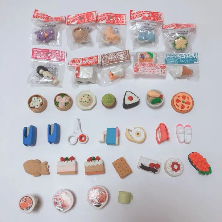 IWAKO 橡皮擦 35個組 的縮圖