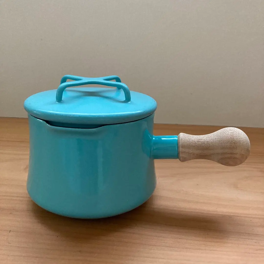 DANSK ダンスク ソースパン 1QT ホワイト フタ付き 片手鍋13cm