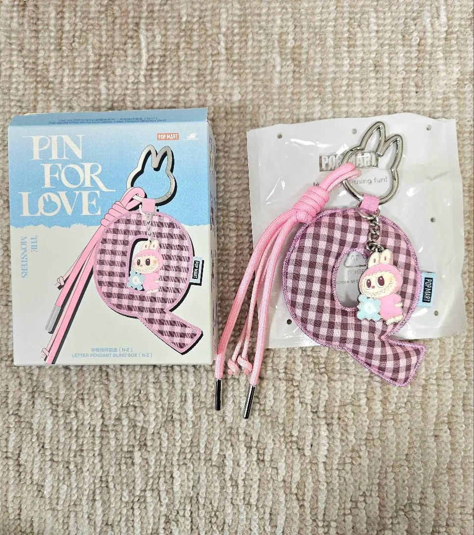 Thumbnail of POP MART Labubu Pin for Love Keychain