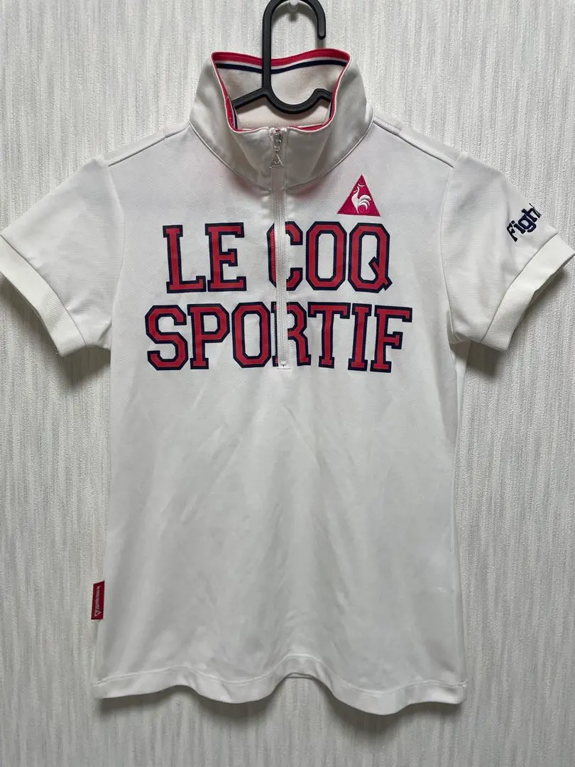 Thumbnail of LE COQ SPORTIF GOLF Women's White Polo Shirt, Size S