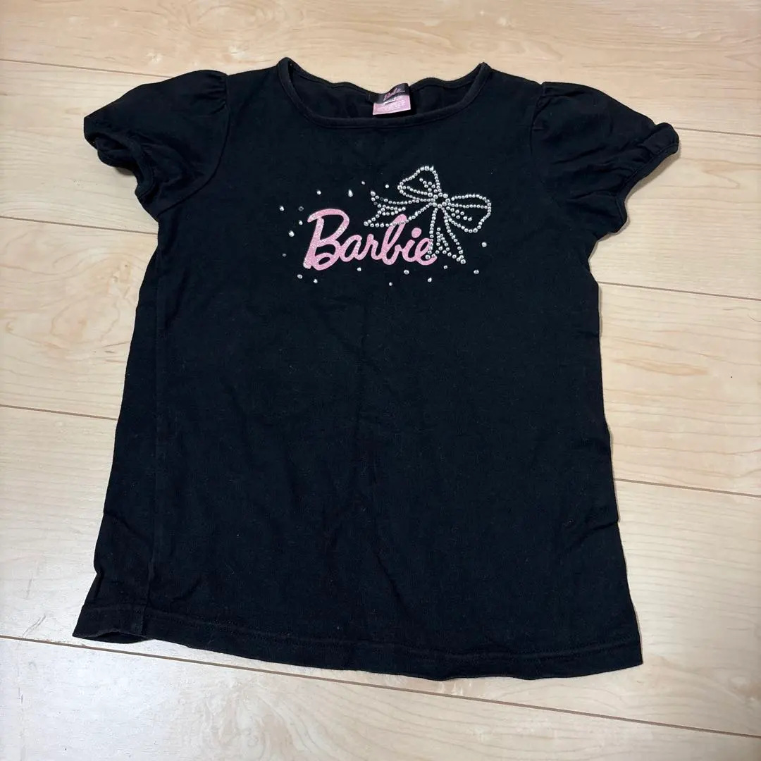 Thumbnail of Barbie Black T-shirt with Frill Sleeves