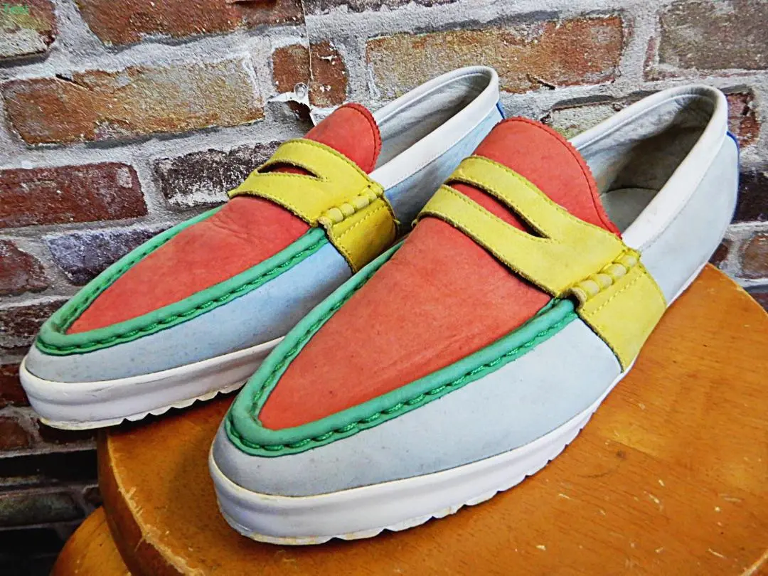 【極美品】 STACCATO x JEREMY SCOTT シルバー ローファー STACCATO ローファー パールベルトグロスローファー レディース