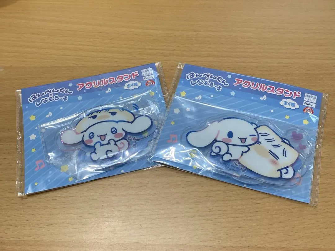 Thumbnail of Sanrio Hanpen-kun x Cinnamoroll Acrylic Stand Set of 2