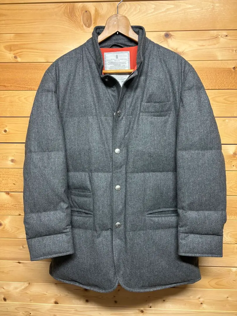 【宝石屋さん】ブルネロクチネリ カシミヤダウン 2025年最新】BRUNELLO CUCINELLI メンズ ダウンジャケットの人気