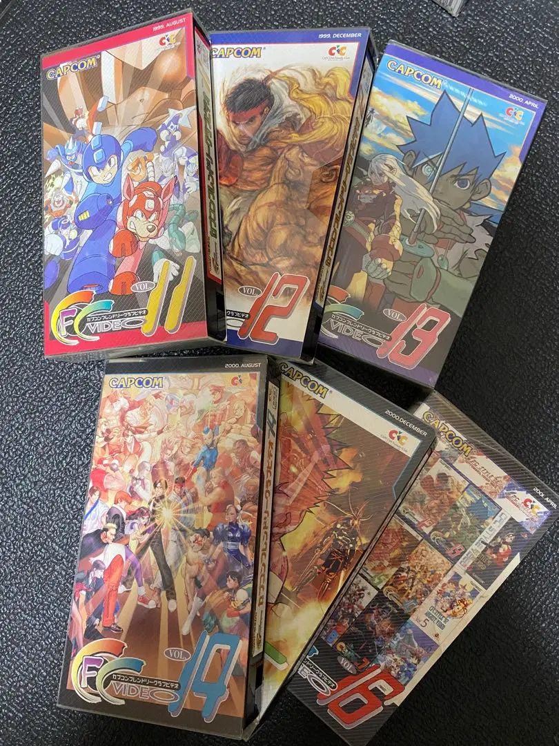 カプコンフレンドリークラブ ビデオ 4から10 12から16 CAPCOM レア カプコンフレンドリークラブ ビデオ 4から10 12から16 CAPCOM