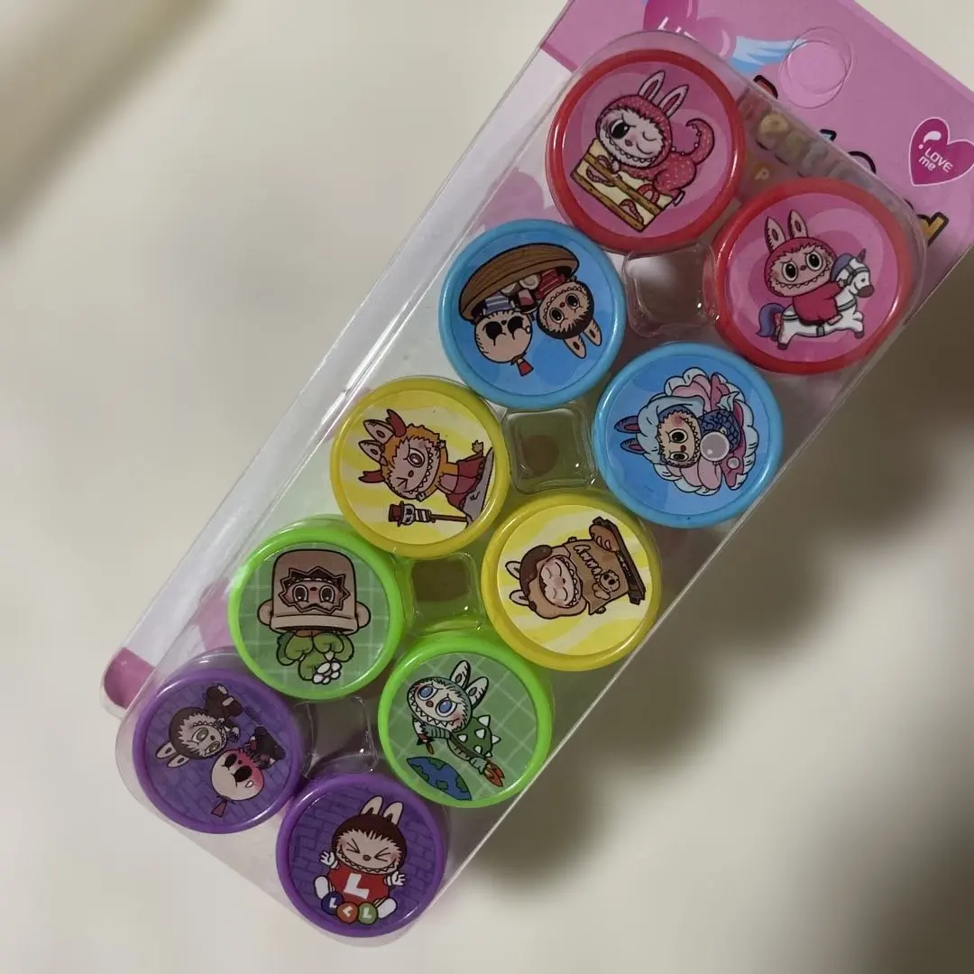 Thumbnail of Labubu Love Stickers - Set of 10