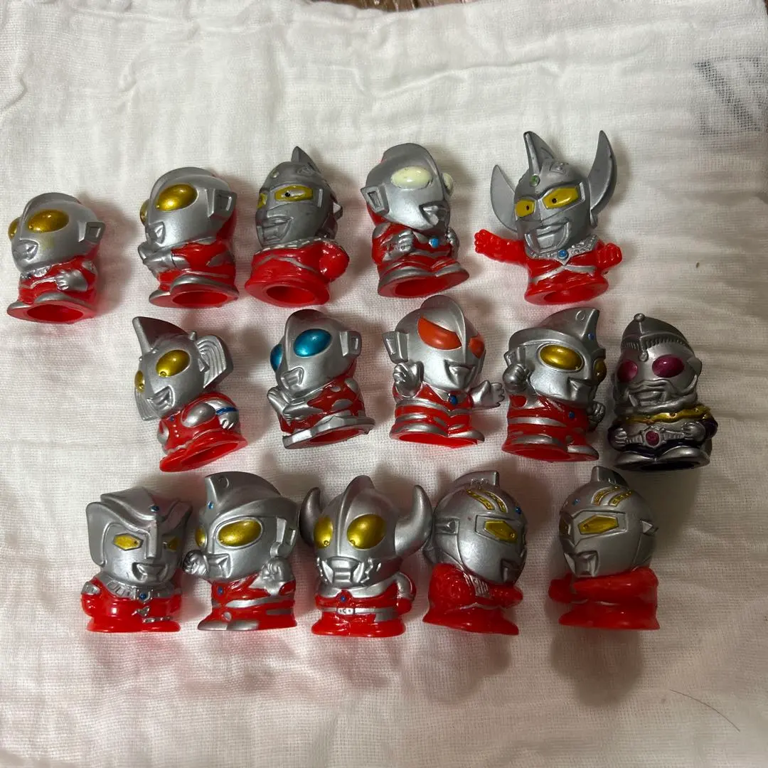 Thumbnail of Ultraman Series Finger Puppet 15-Piece Set