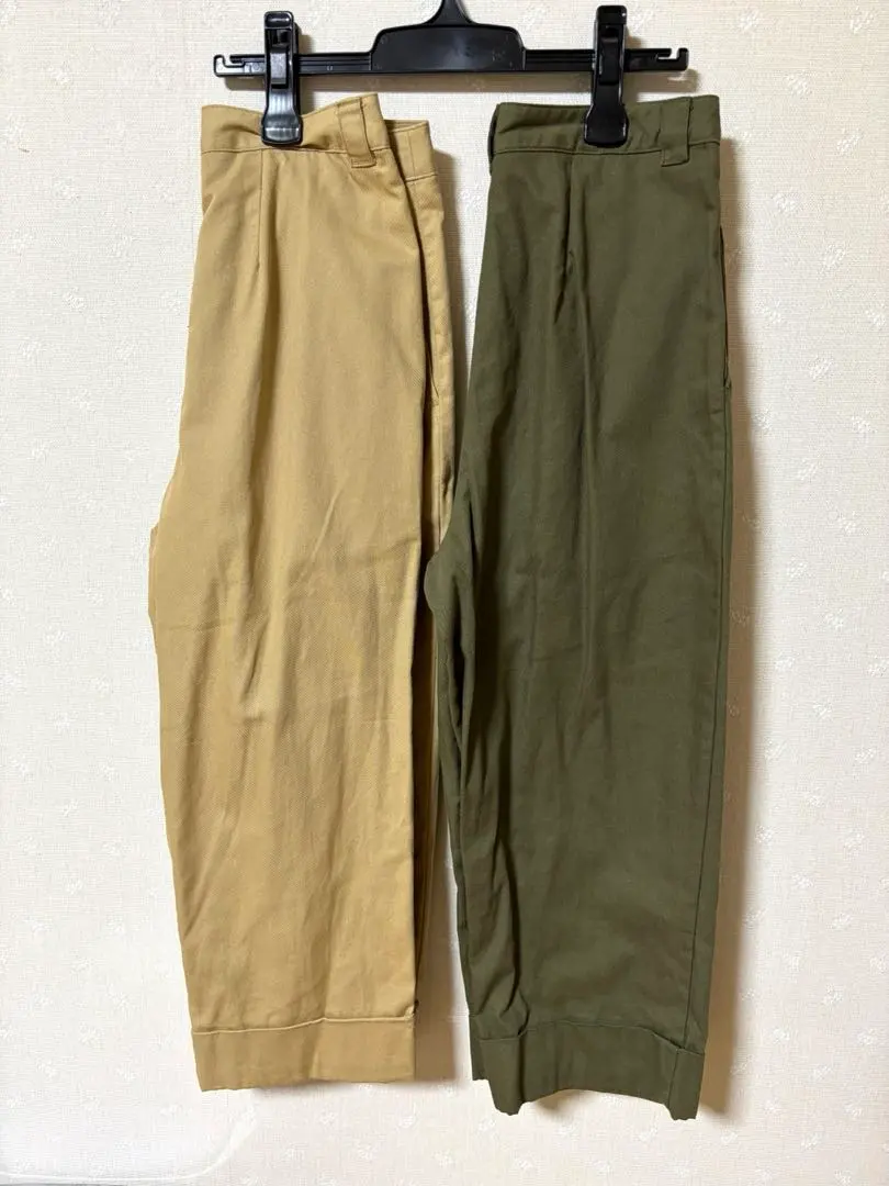 Thumbnail of GU Chino Tuck Cropped Pants Q - 2-piece set - Final Price