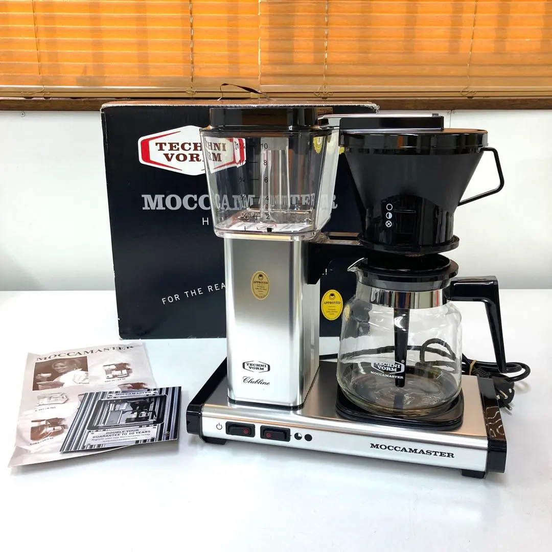 モカマスター　カップワン　品薄のクリーム色　新品　未開封　コーヒーメーカー モカマスター カップワン 品薄のクリーム色 新品 未開封