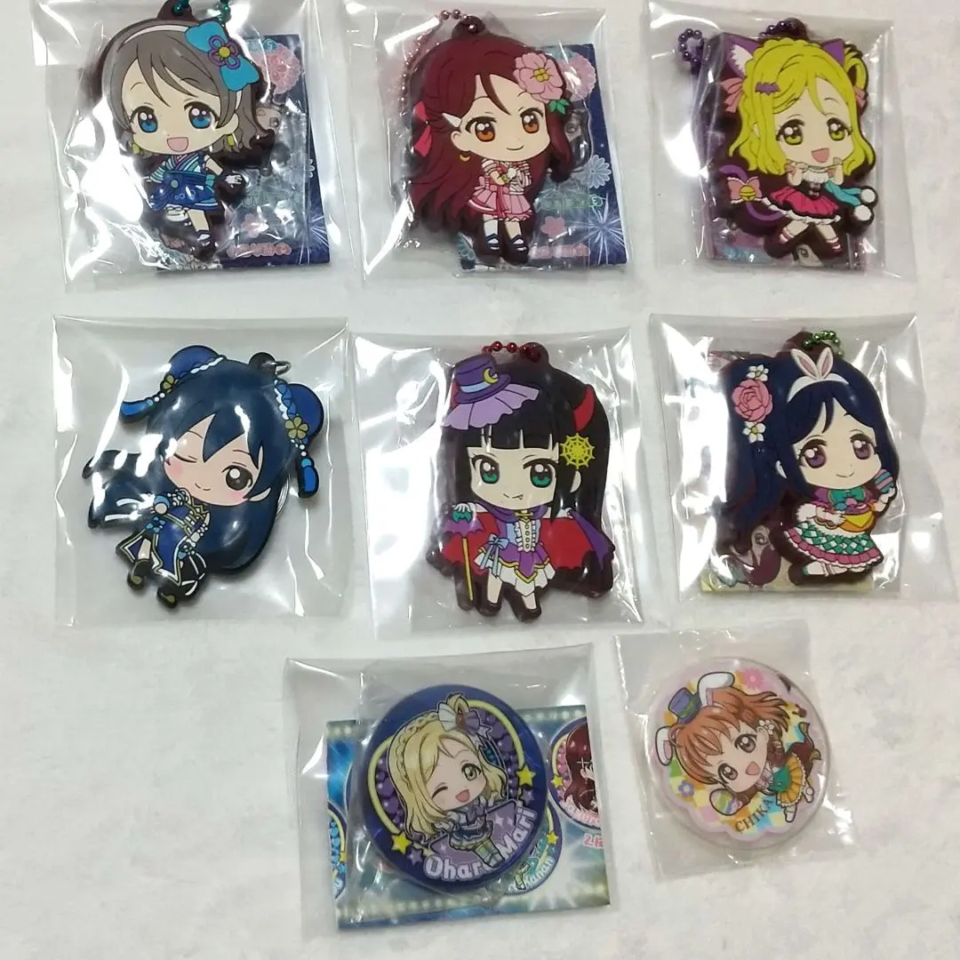 Thumbnail of Love Live! Capsule Rubber Mascot Badge Set of 8