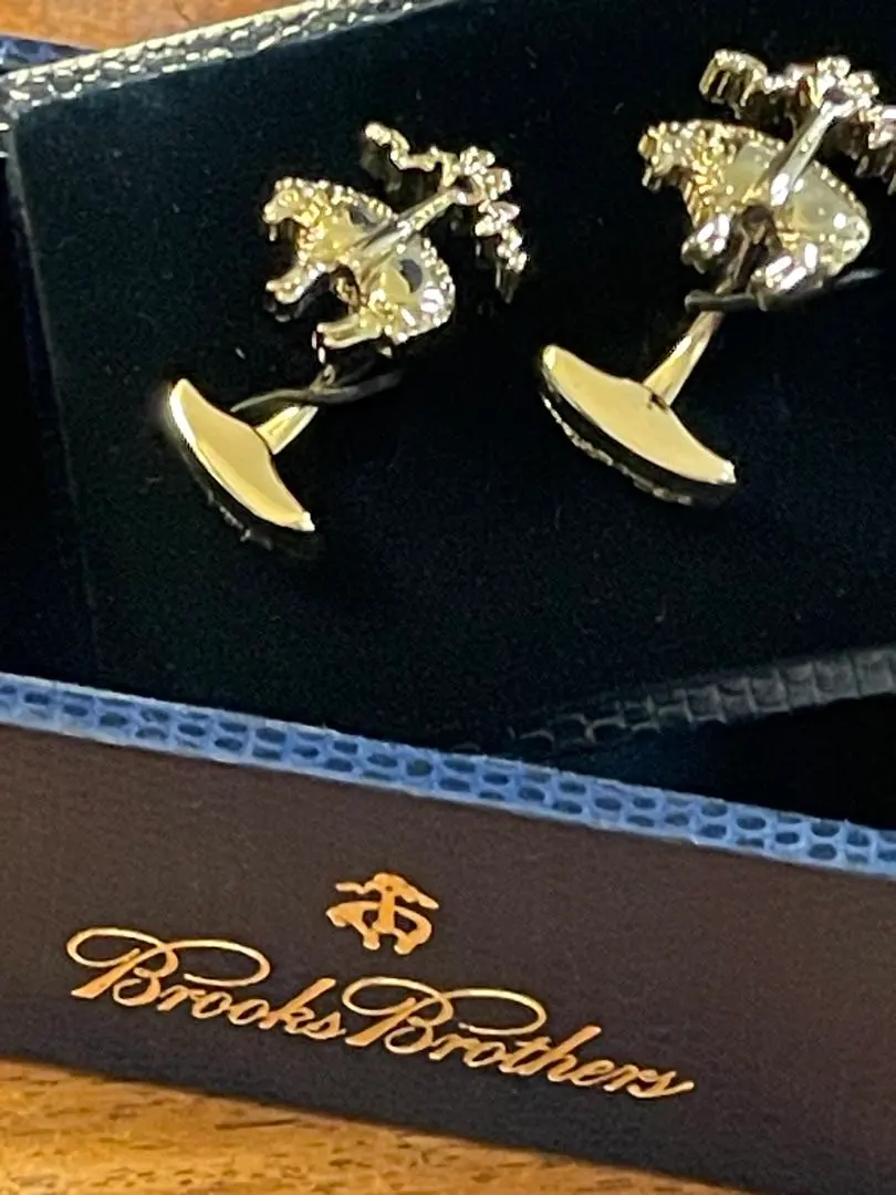 butch未使用箱付BrooksBrothers』GFチェーンカフス925 butch様専用未使用箱付BrooksBrothers』GFチェーンカフス925