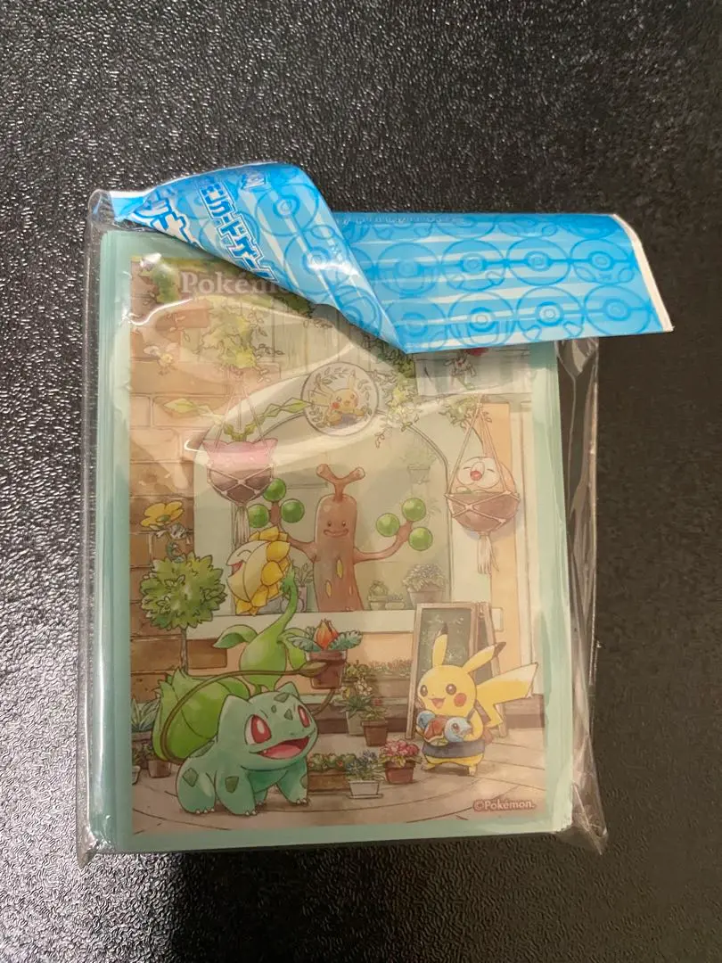 ポケモンカード　Grassy Gardening ピカチュウ　デッキシールド デッキシールド ピカチュウの森 ver.2 ｜ポケカシングルカード