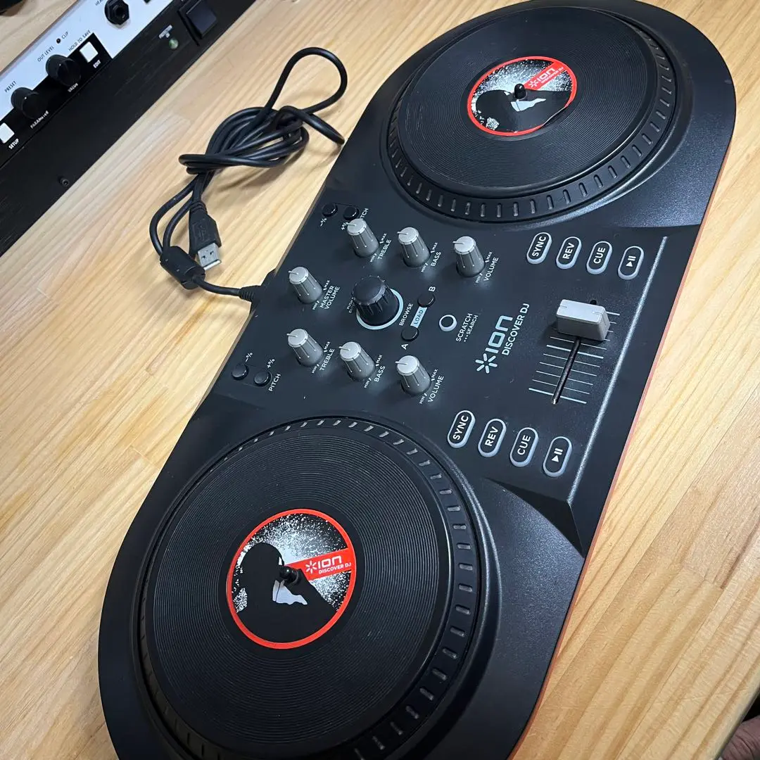 ION Discover DJ PC DJコントローラー DJミキサー 中古 ION Discover DJ USB controller for Mac and PC DJ Equipment