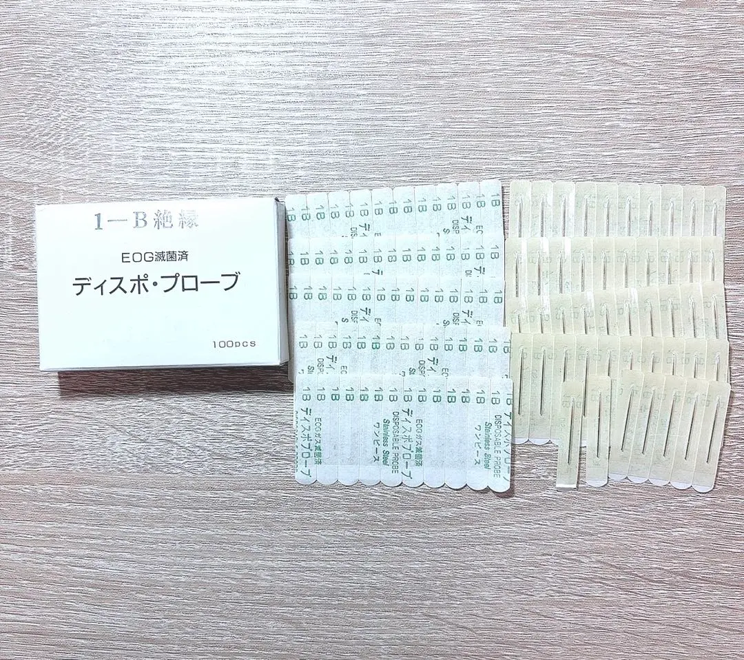 ☆ニードル脱毛用プローブ100本！UC-2UC-3ヒンケル脱毛機等使用 送料込み ヒンケルuc-2