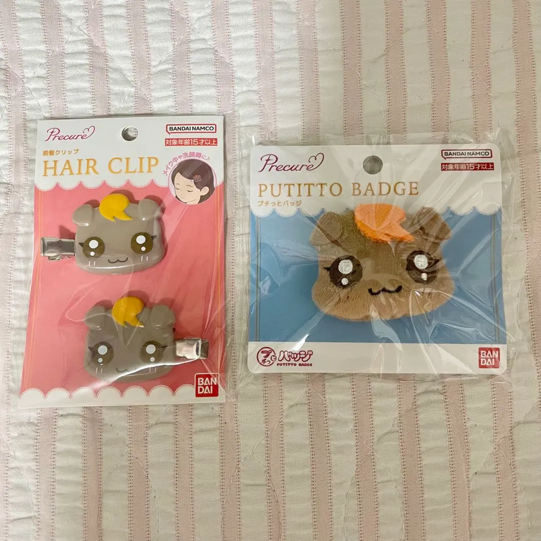 Thumbnail of Precure Nuts Hair Clip, Puchi-tto Badge, Precure 5