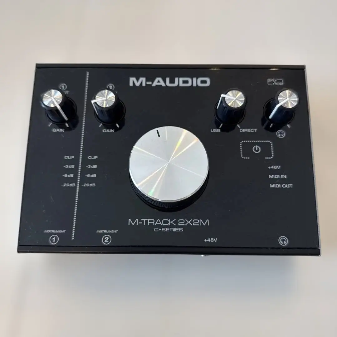 【中古品】M-AUDIO M-TRACK 2X2M オーディオインターフェイス Amazon.co.jp: M-Audio 24bit/192kHz USB オーディオMIDI