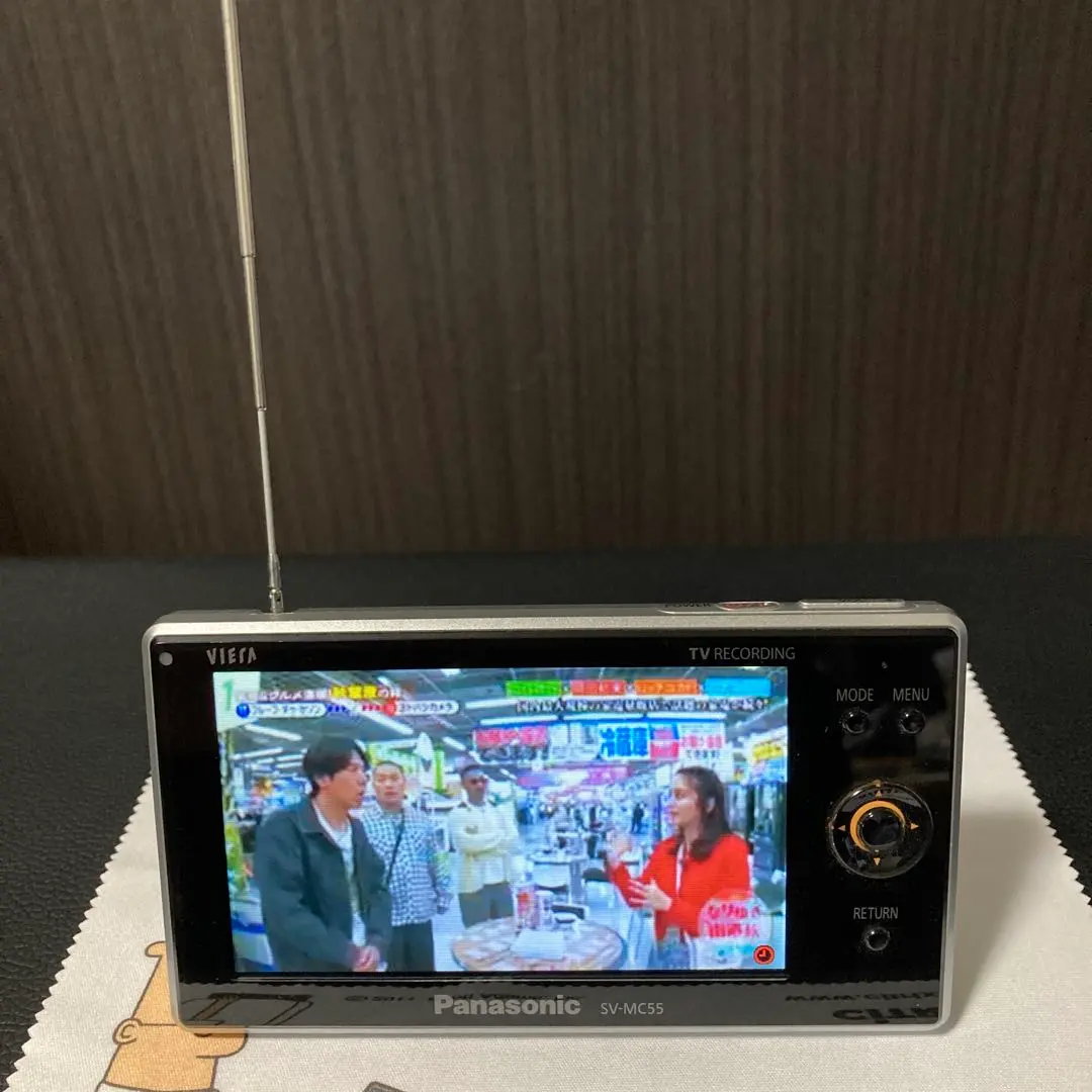 ✨美品✨ パナソニック ポータブルテレビ SV MC55 ワンセグ 付属品完備 ✨美品✨ パナソニック ポータブルテレビ SV MC55 ワンセグ 付属