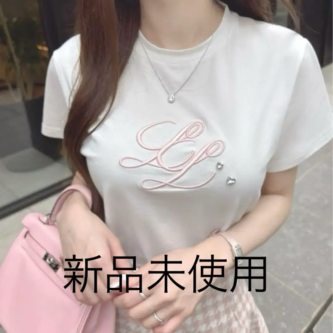 ルミニョン lumignon tweed bijou lumi T【ピンク】 ルミニョン Lumignon tweed bijou lumi T ピンク（セットアップ