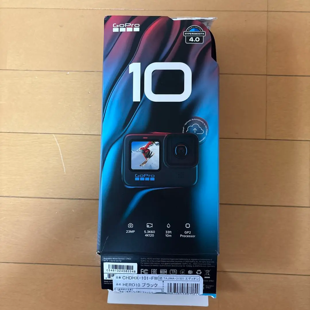 【新品未開封】CHDHX-101-FW GoPro HERO10 BLACK 新品•未開封】GoPro HERO10 Black CHDHX-101-FW
