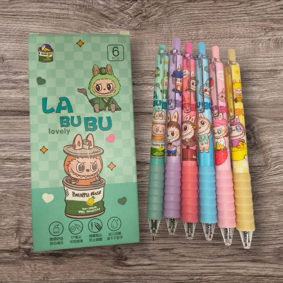 Thumbnail of LABUBU Ballpoint Pens - Set of 6