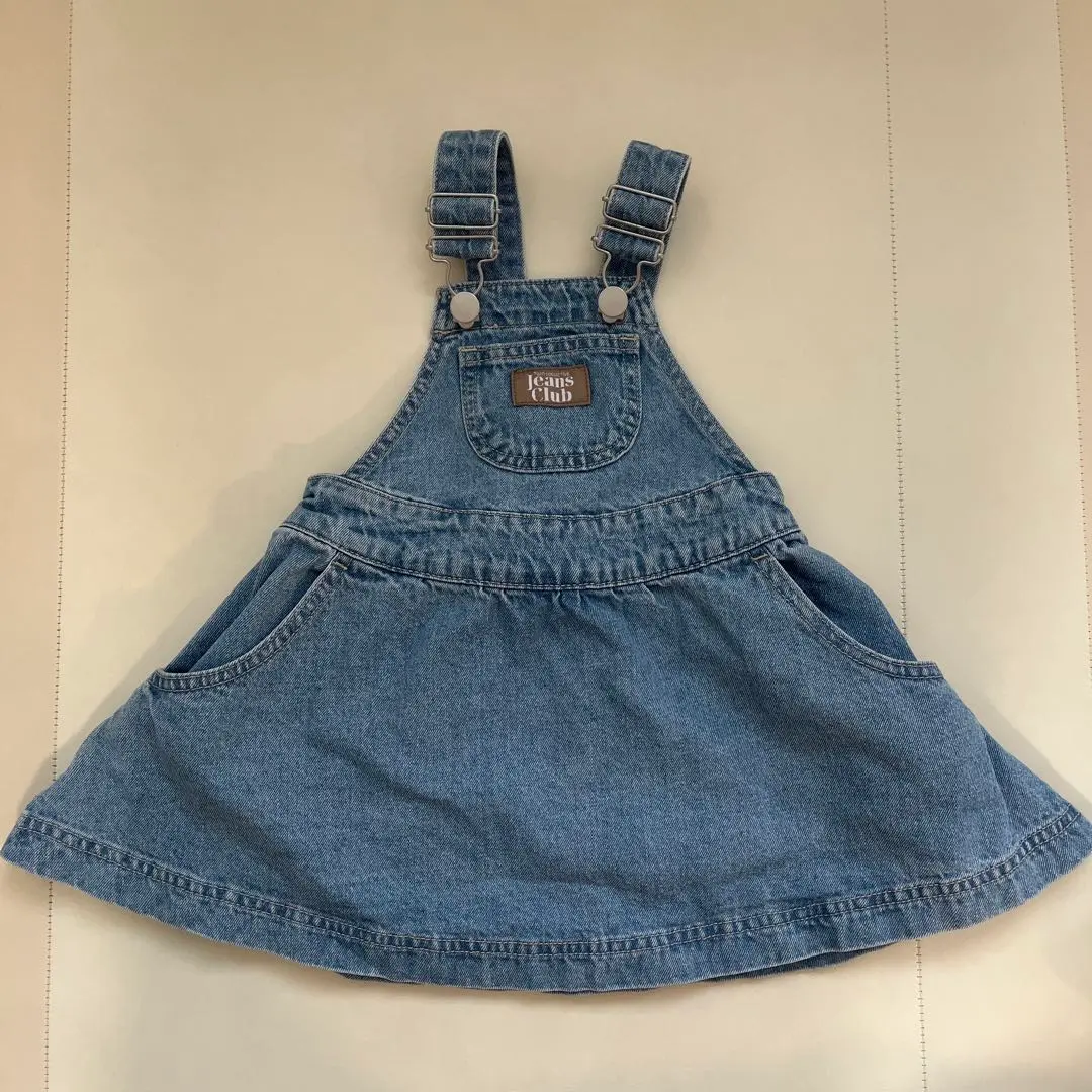 Twin collective海外子供服デニムジャンパースカートワンピース Twin collective海外子供服デニムジャンパースカートワンピース