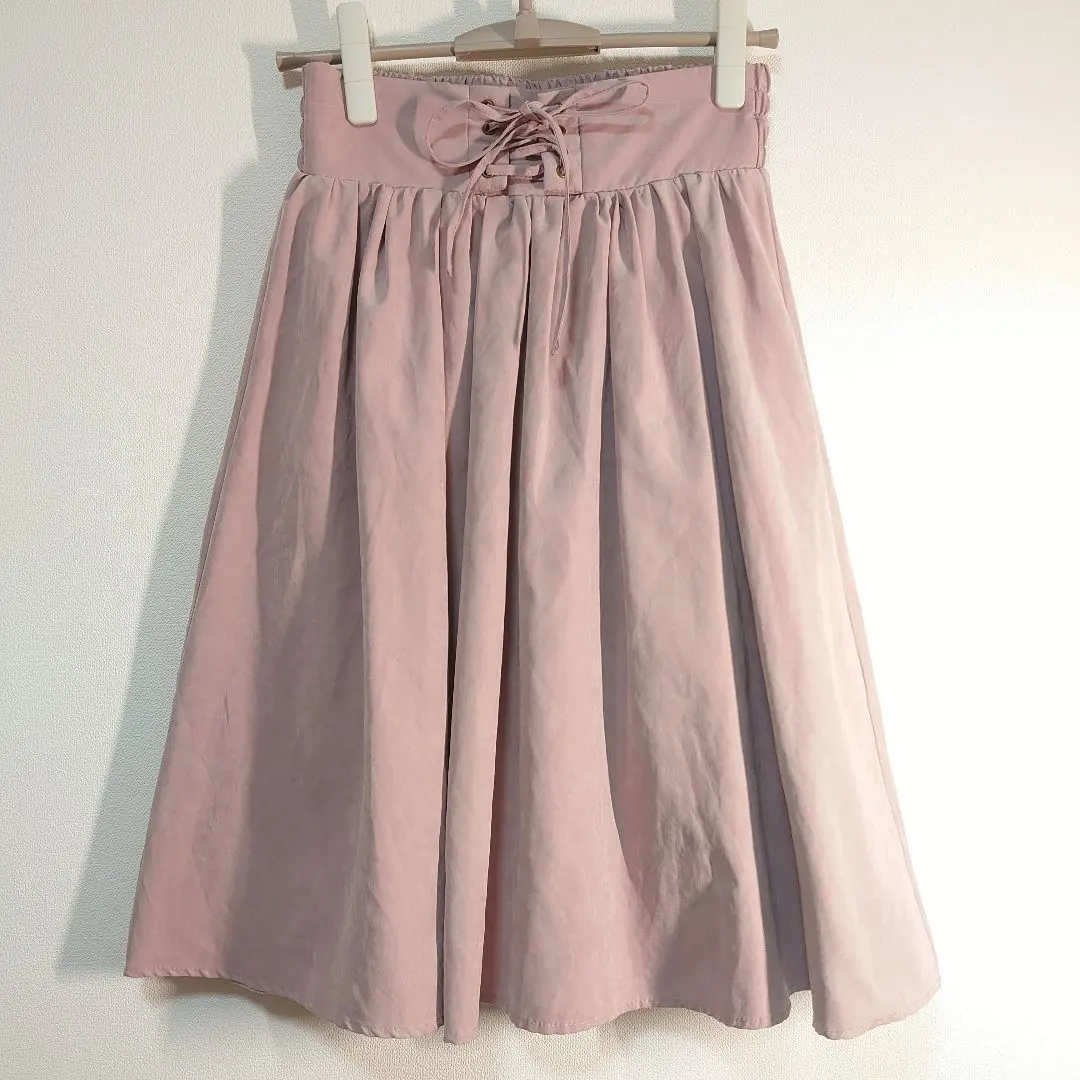 Thumbnail of ARROW★Lace-up Belt Style A-line Skirt